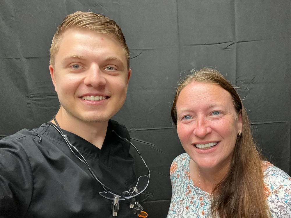 Dr. Dolecki with a happy patient | Dolecki Advanced Dentistry & Implants | Dentist in Punta Gorda, FL